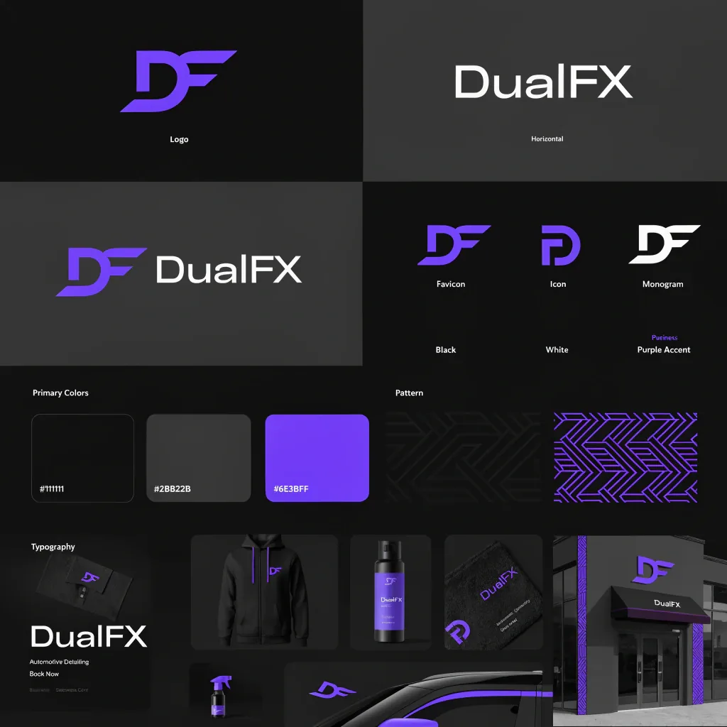 Página personalizada de DualFX Detailing Studio